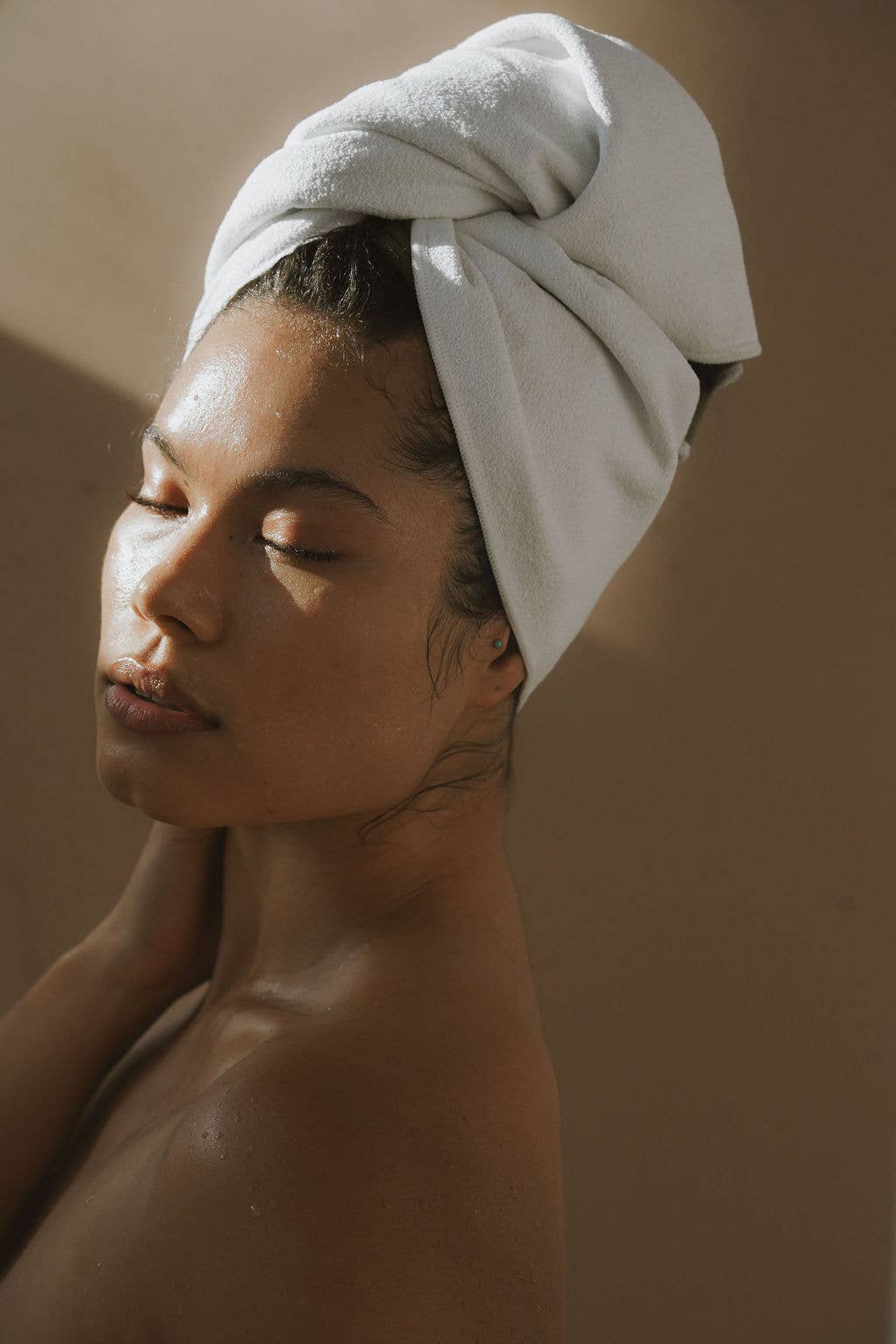 Najeau – Engroshandel Håndklæde/vikle til hår – Hårtørklæde med mikrofiber og bomuld