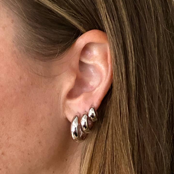 EL&RO Jewellery - Wholesale Hoop earrings - TULLY HOOPS 15MM | SILVER4