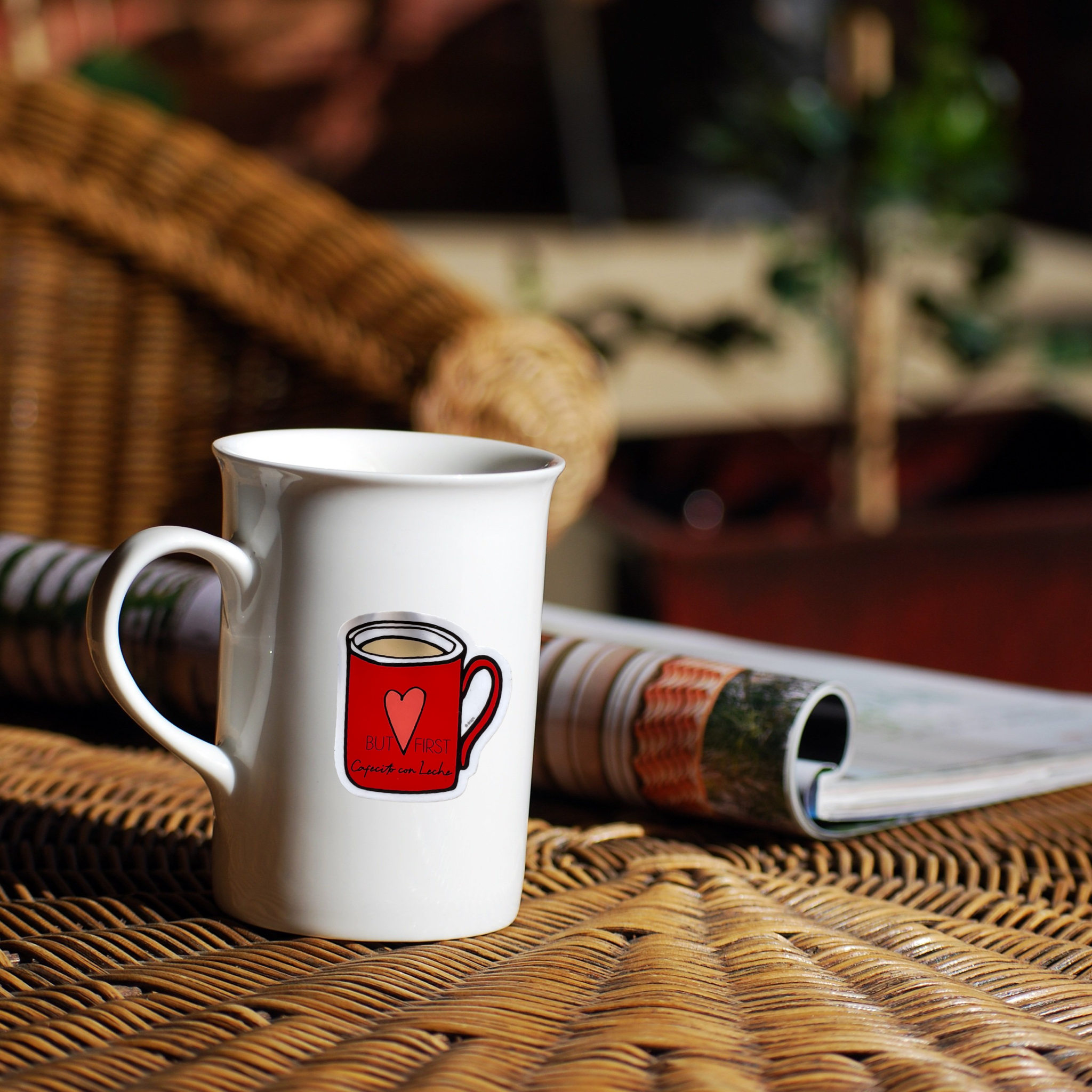 DB Trends - Wholesale Sticker - But First Cafecito Sticker1