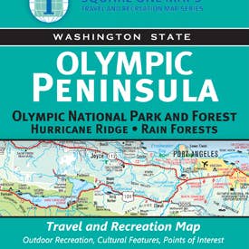 Olympic Peninsula Recreation Map för wholesale av Square One Maps