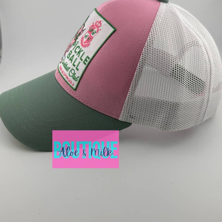 Aloe and Milk Boutique - Wholesale Baseball Cap - Unisex - Pickleball Dink Responsibly Hat, pickleball cap2