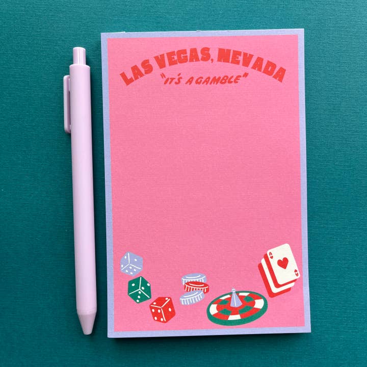 Battle Born Brand - Wholesale Notepad - Las Vegas Notepad and Pen5