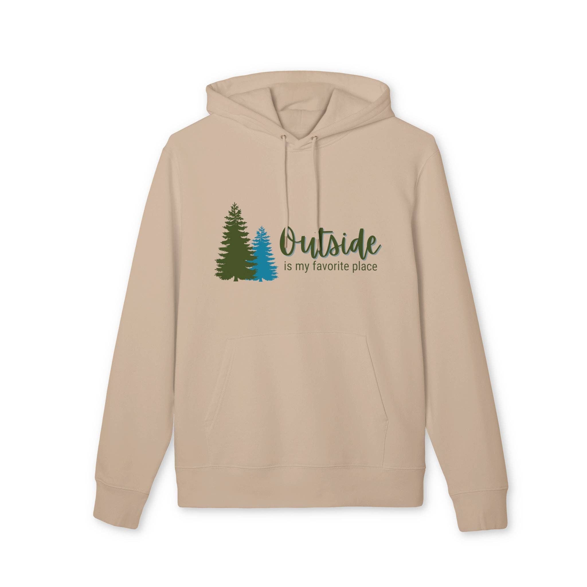 Restored By Nature Company - Wholesale Hoodie - Unisex - Outside is My Favorite Place Hoodie1