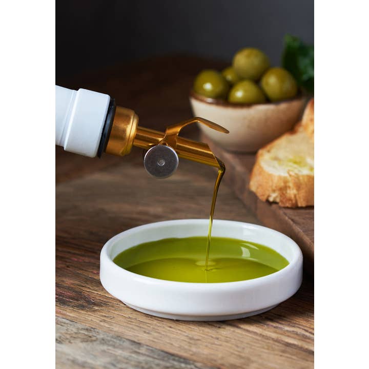 OLIVO AMIGO ---- A TASTE OF SPAIN - Wholesale Oil/Vinegar Dispenser - Stainless Steel Spout1
