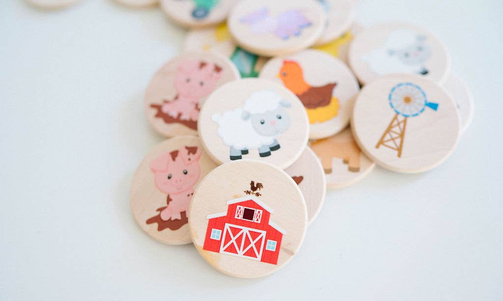 Bannor Toys - Wholesale Brain Game - Kids - Farm Matching Game4