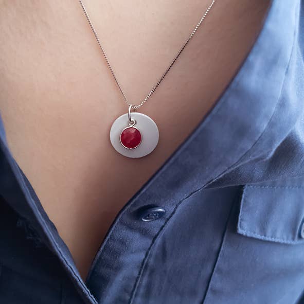 Collar de perfume «plateado» Palais Royal Rubis para venta al por mayor de O by !Osmotik