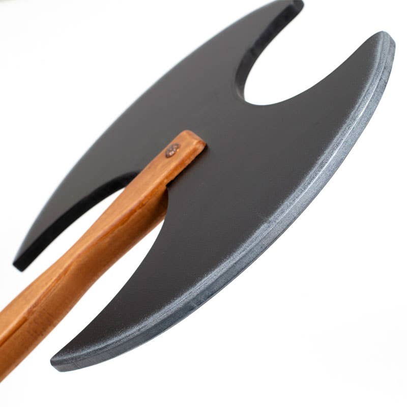 KALID MEDIEVAL - Wholesale Costume - Kids - AXE BLACK DOUBLE - ST5062