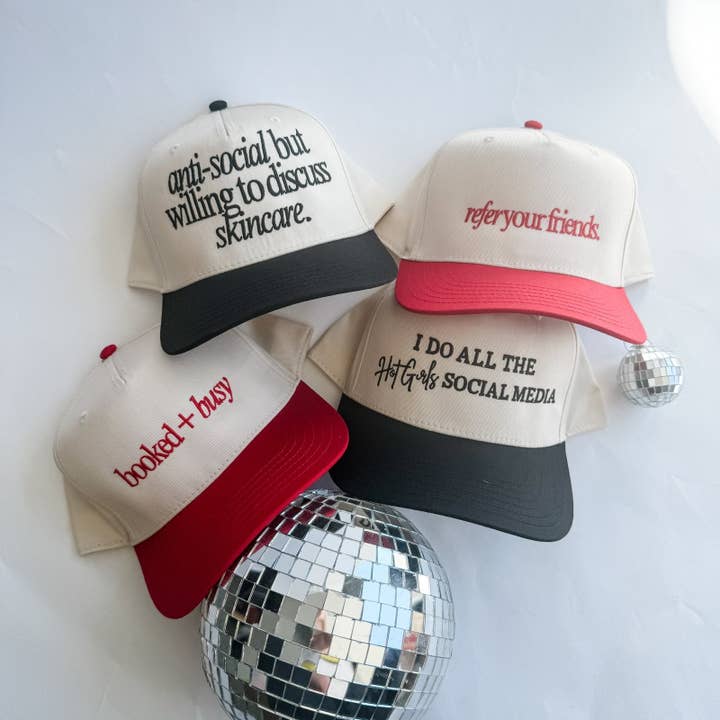 Coco & Rho - Wholesale Trucker Hat - Women's - refer your friends- Trucker Hat1