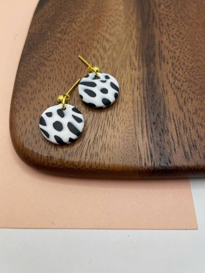 Dalmatian - Large Button Ball Stud for wholesale by Make Harrogate