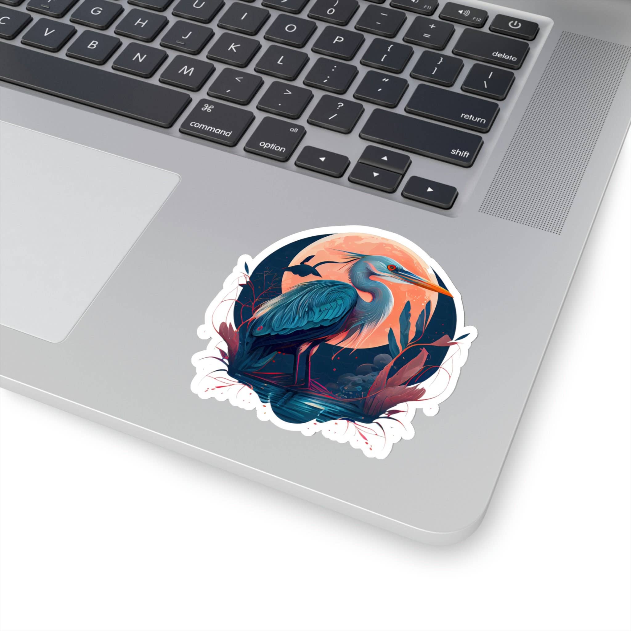 Smartstead Homestead - Wholesale Sticker - Waterproof Vinyl Sticker - Abstract Heron Silhouette Sunset6