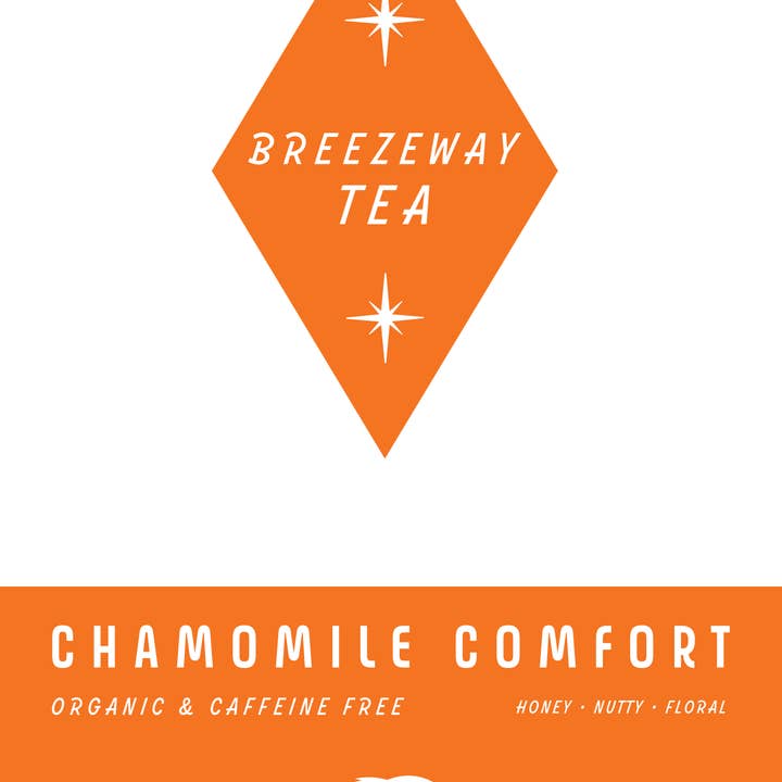 Organic Chamomile Comfort for wholesale by Breezeway Coffee Roasters
