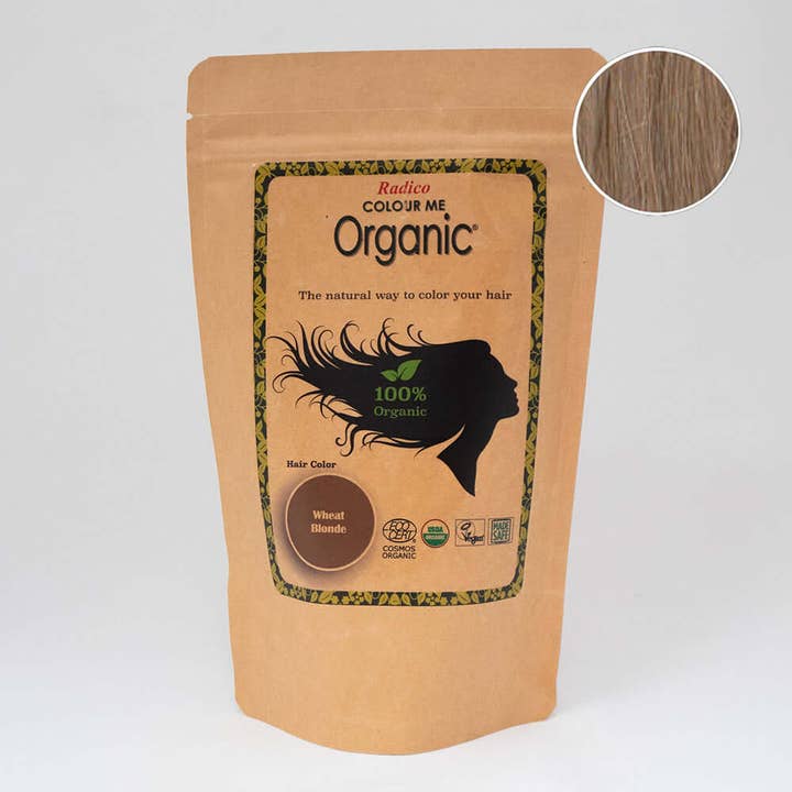 Wheat Blonde - 100% Organic Hair Color for wholesale by Radico USA