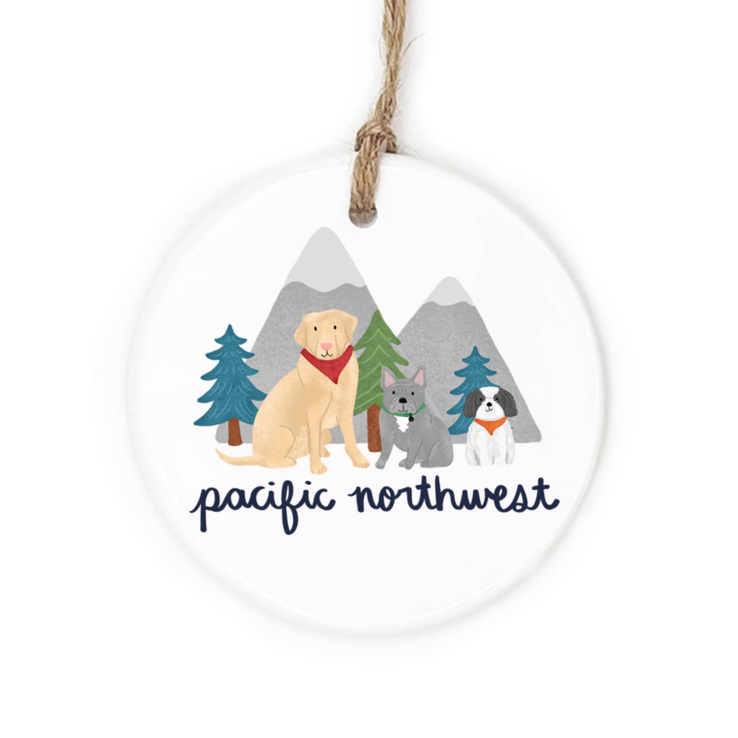 The Cheery Pet - Wholesale Ornament - Regional Pet Ornaments - Name Drop1