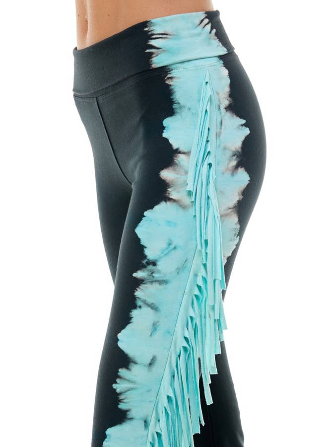 T-Party – Großhandel Hose – Damen – Tri Color Dip Dye Western-Yogahose11