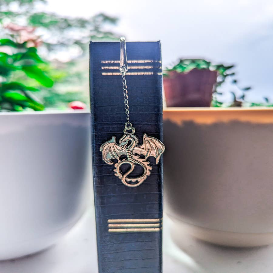 Dragon and Sword Bookmark Medieval Signet at A MON SEUL DESIR Boutique