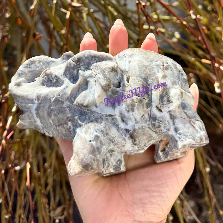 KayleeNYC - Wholesale Spiritual Stone/Crystal - Natural Sphalerite Elephants Healing Energy7