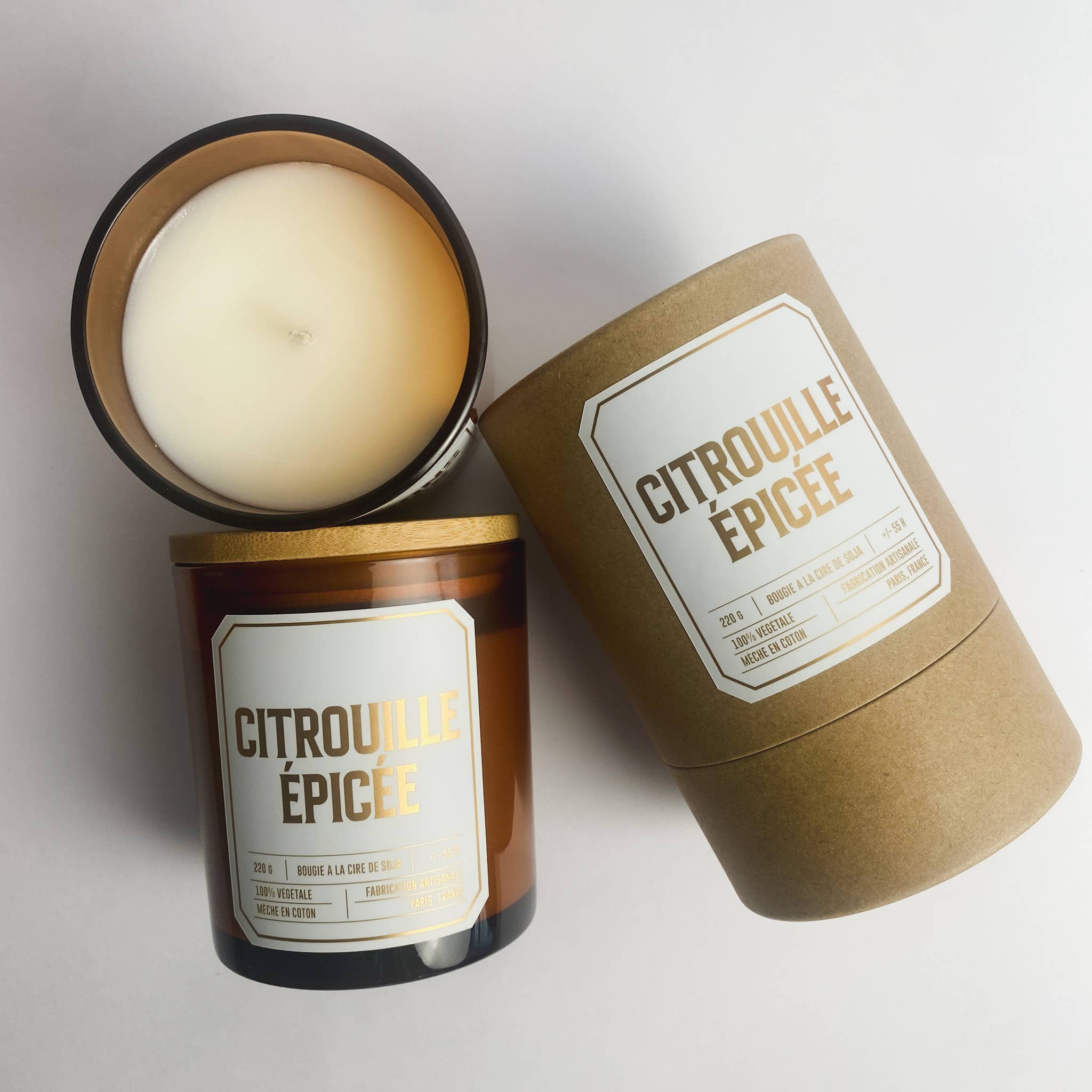 Officine Lutèce - Wholesale Jar/Filled Candle - Spiced Pumpkin Scented Candle - 220g4