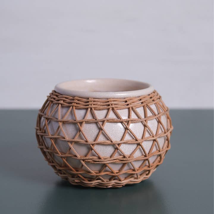 Made Market Co. - Wholesale Plant pot - Rattan Planter White7