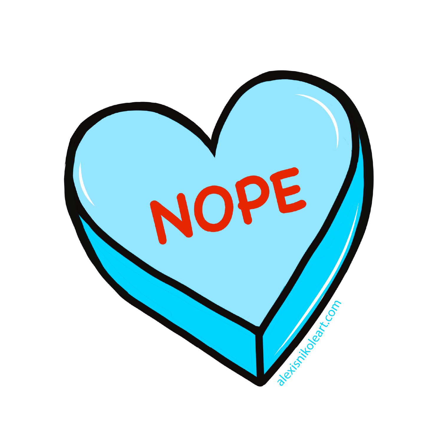 Alexis Nikole - Wholesale Sticker - Valentines Mean Sweethearts Sticker Pack5