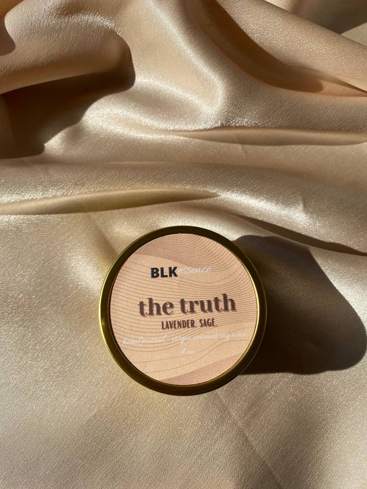 The Truth Mini Candle for wholesale by BLKessence