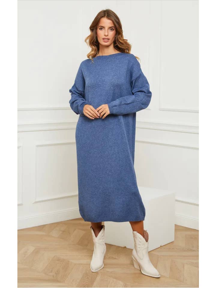 LÉA & LUC - Wholesale Dress - Women's - Sweater dress REF. 2227120