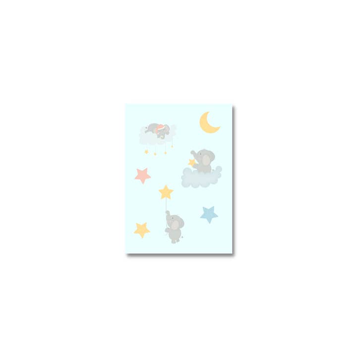 The Thank You Card Store - Vendita all'ingrosso Biglietto di auguri per la nascita - Baby Elephant Baby Card