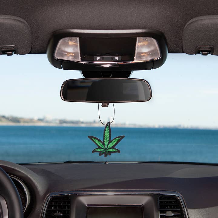 Fresh Fresheners - Wholesale Car Freshener - Unisex - Weed Leaf Air Freshener Pack of 12
