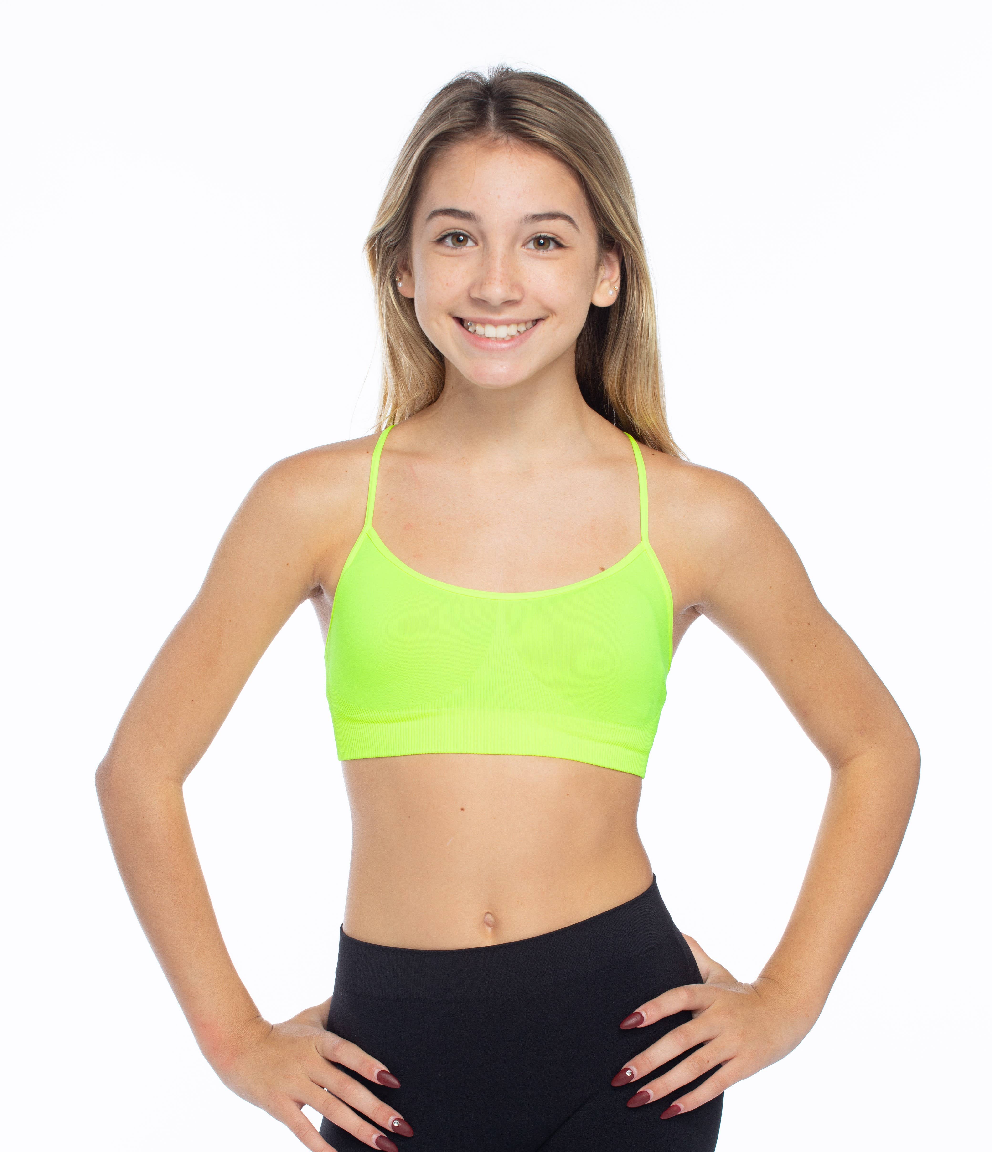 Malibu Sugar - Vendita all'ingrosso Intimo - Bambini - Reggiseno Racerback Cami Ragazze Taglia Unica13