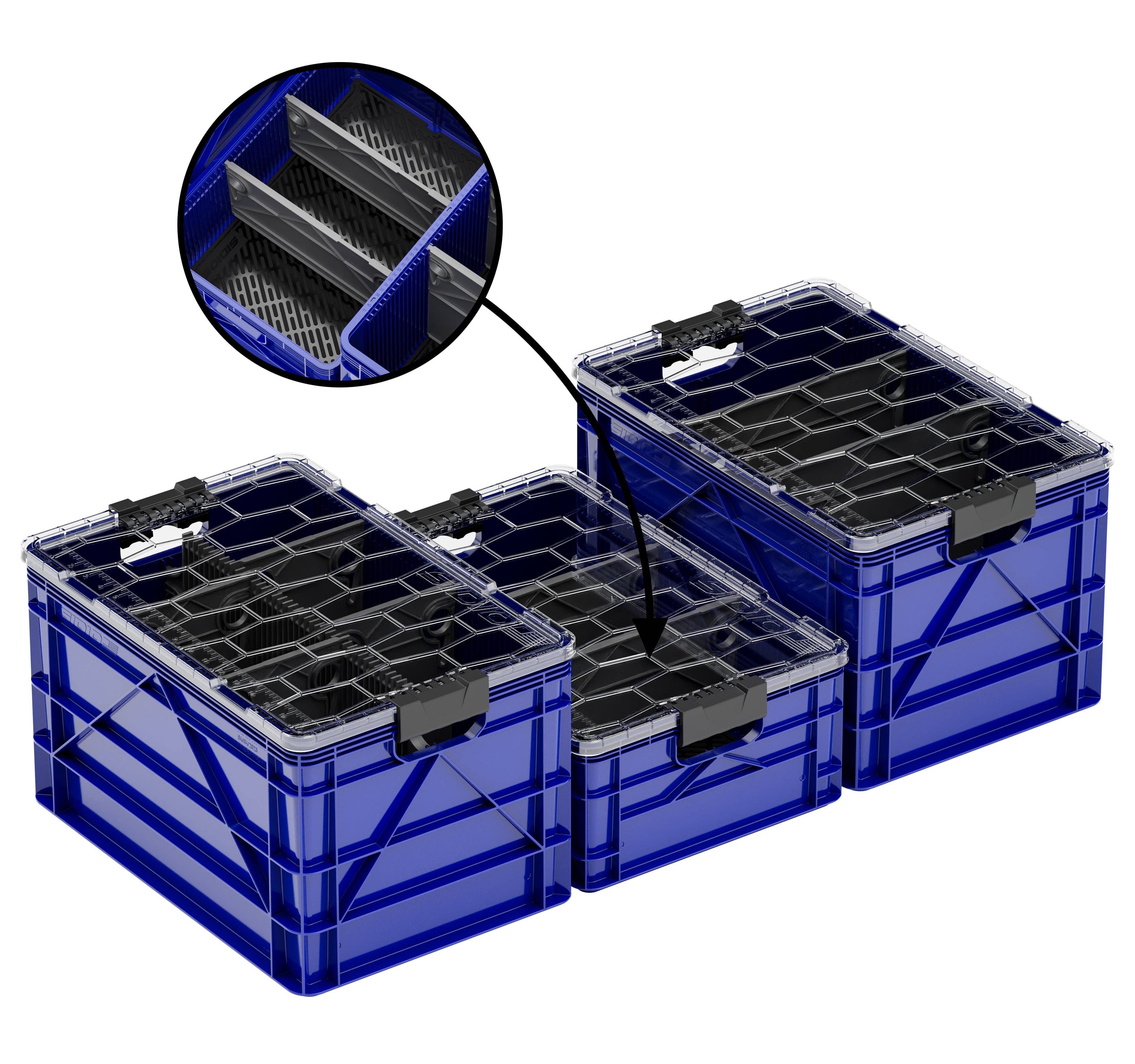 SIDIO - Venta al por mayor Cesta/caja de almacenamiento - Paquete PRO 2.09