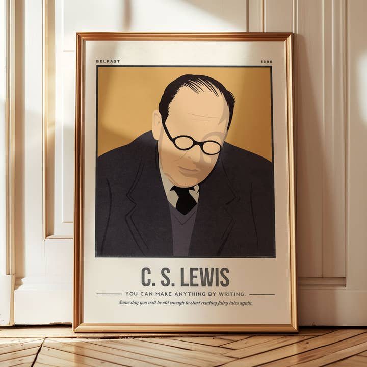 C. S. Lewis Print pour la vente par Sera/Lina