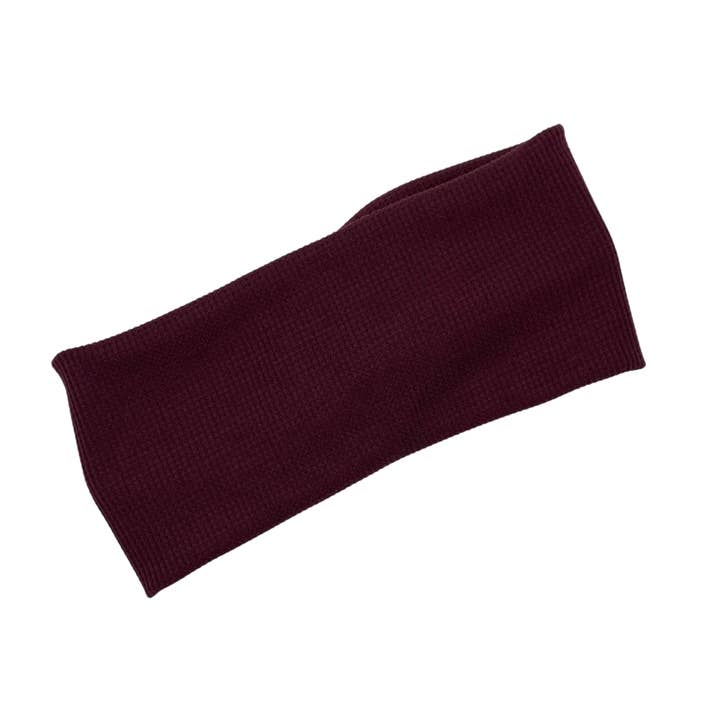 Nina Marie Scrunchies+ - Wholesale Fashion Headband - Women's - THE BOUJEE BEAUJOLAIS HEADBAND1