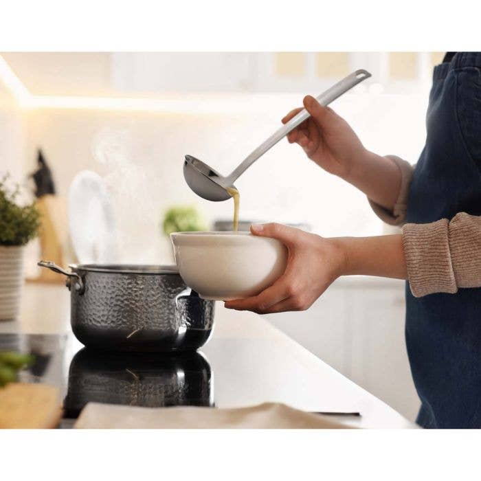 HIC - Harold Import Co. - Wholesale Kitchen Tool/Gadget - HIC Kitchen Stainless Steel Ladle, 12.5in3