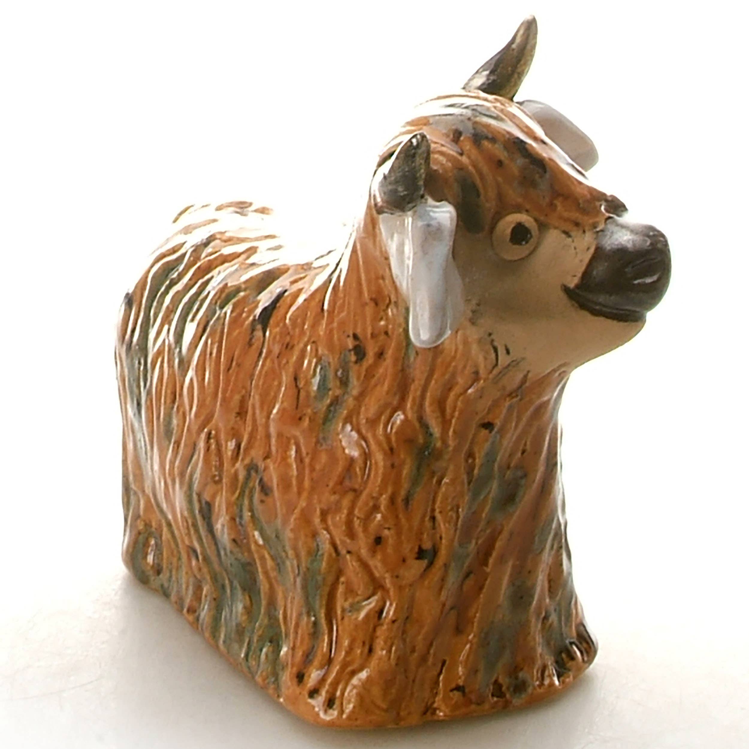 Enigma Supplies – wholesale Dekorativ statyett – Ko med blomma keramisk figur | Olika färger1