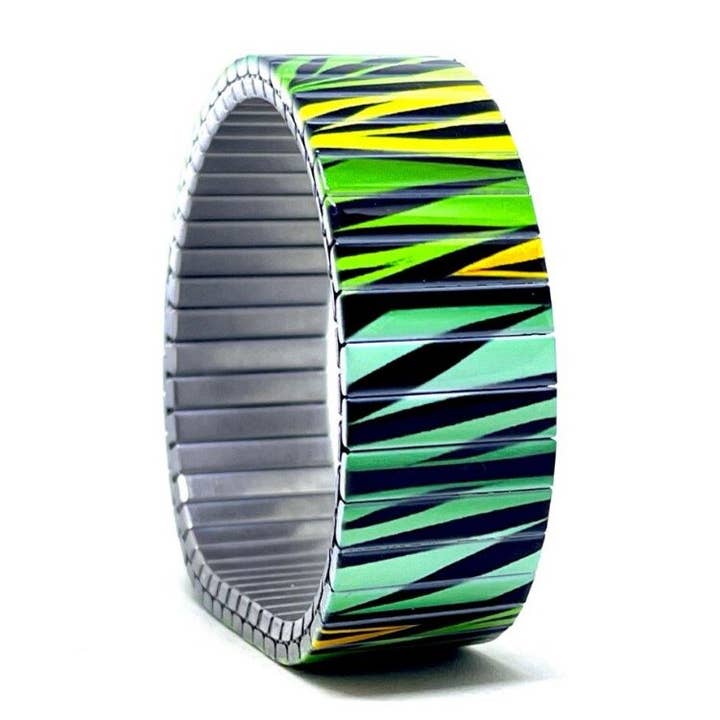 Stainless steel 18mm bracelet - Flowers Daisies 9S18 for wholesale by Urband London