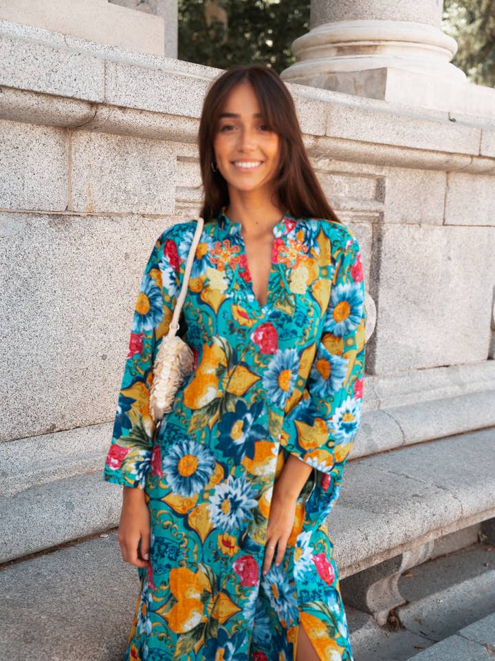 Marinha: Vestido 23323-1 for wholesale by Mehran