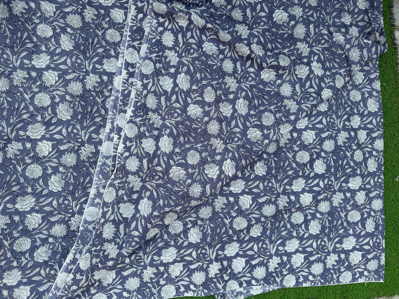 bhavnas boutique - Wholesale Fabric Paint - Floral Print Women Clothing Dressmaking Indian Cotton Fabric5