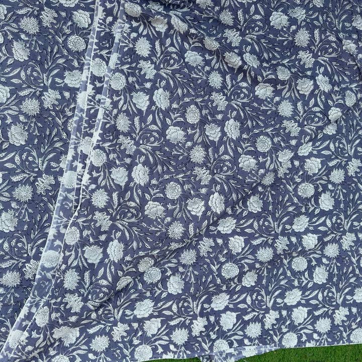 bhavnas boutique - Wholesale Fabric Paint - Floral Print Women Clothing Dressmaking Indian Cotton Fabric5