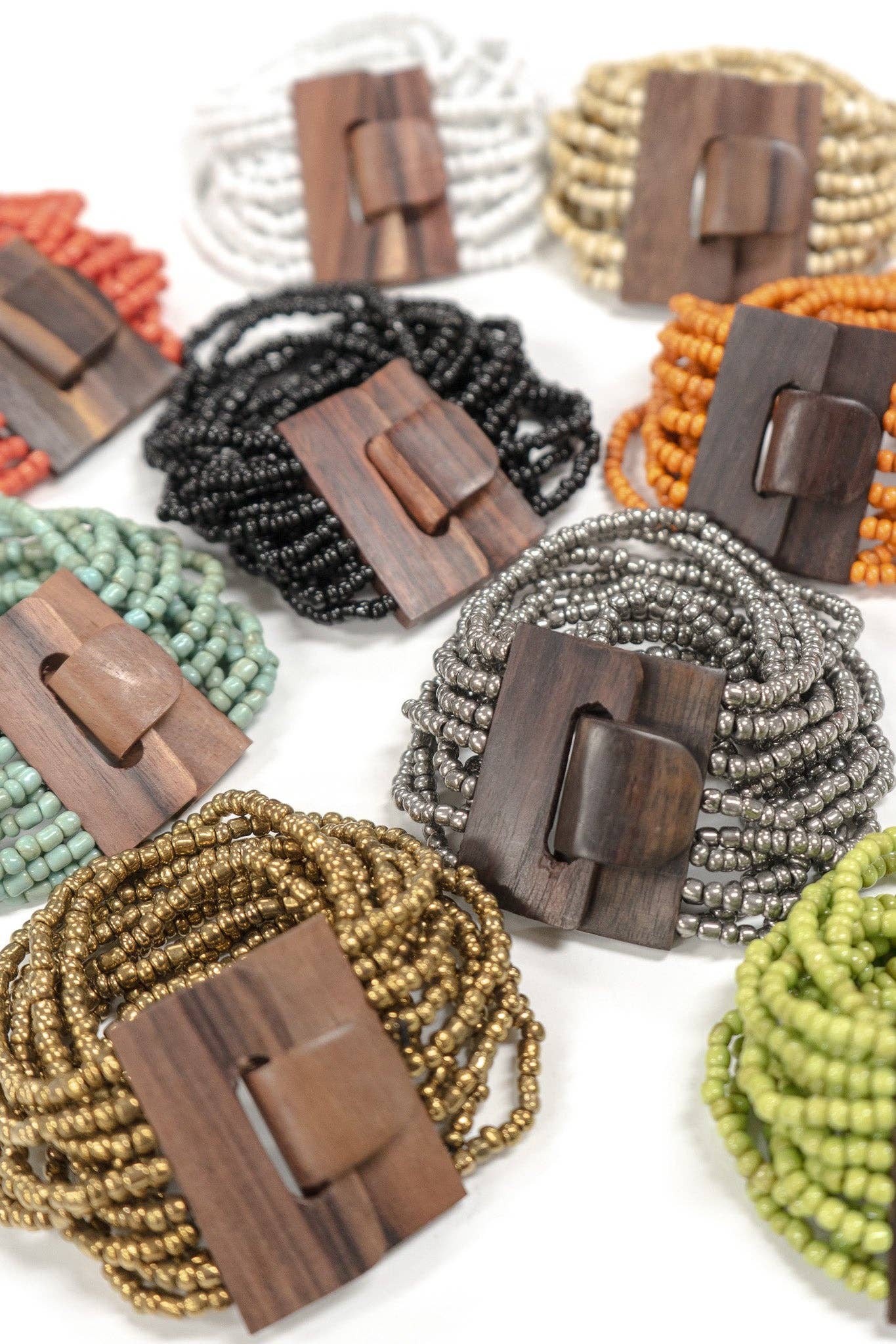 Bali Queen - Wholesale Beaded Bracelet - Solid Big Buck Bracelet33