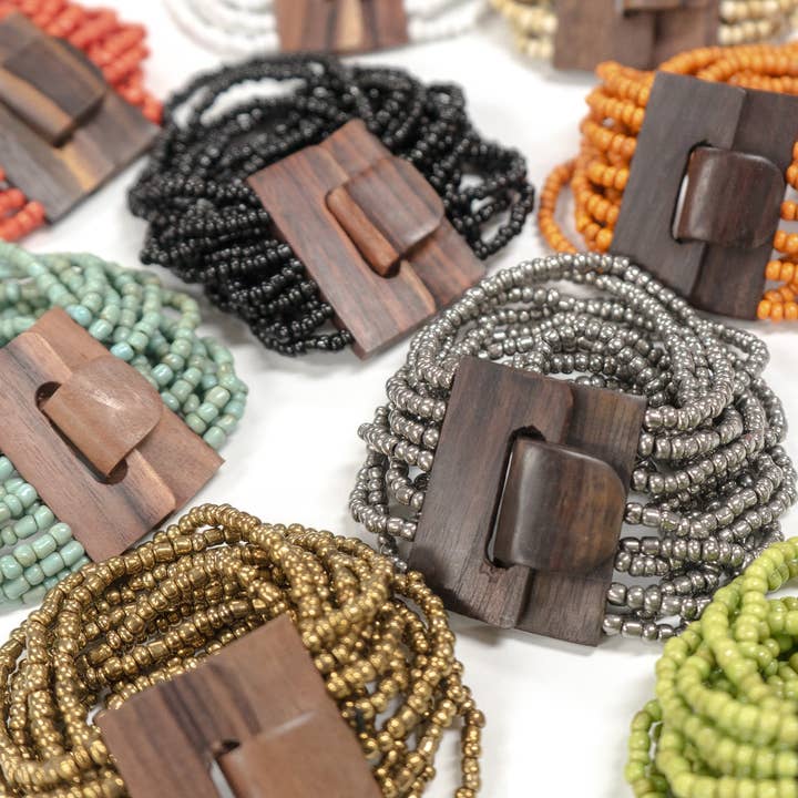 Bali Queen - Wholesale Beaded Bracelet - Solid Big Buck Bracelet33