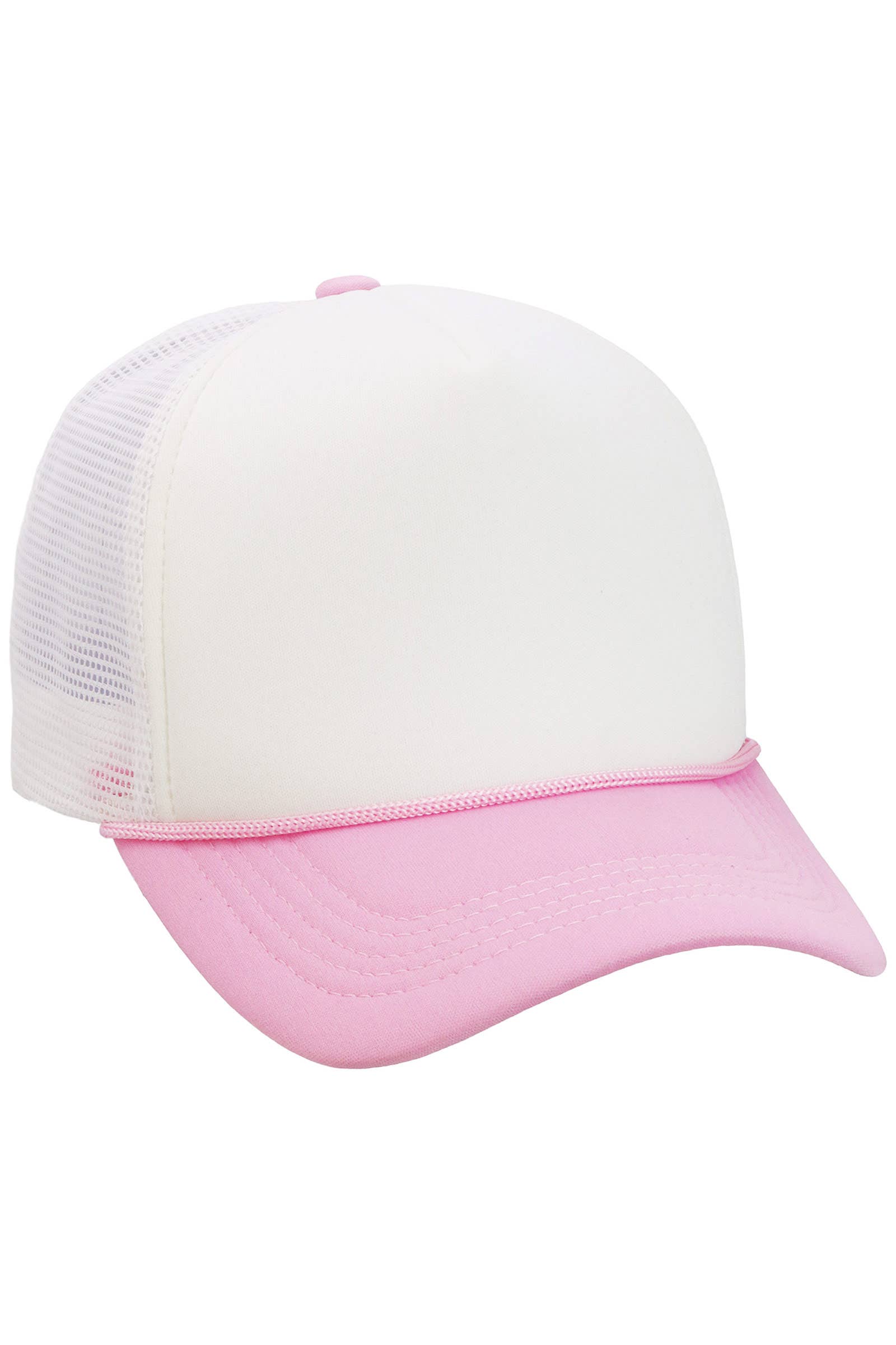 Cap Zone – boné - Mulher por atacado – Chapéu de caminhoneiro de espuma de cinco painéis multitons33