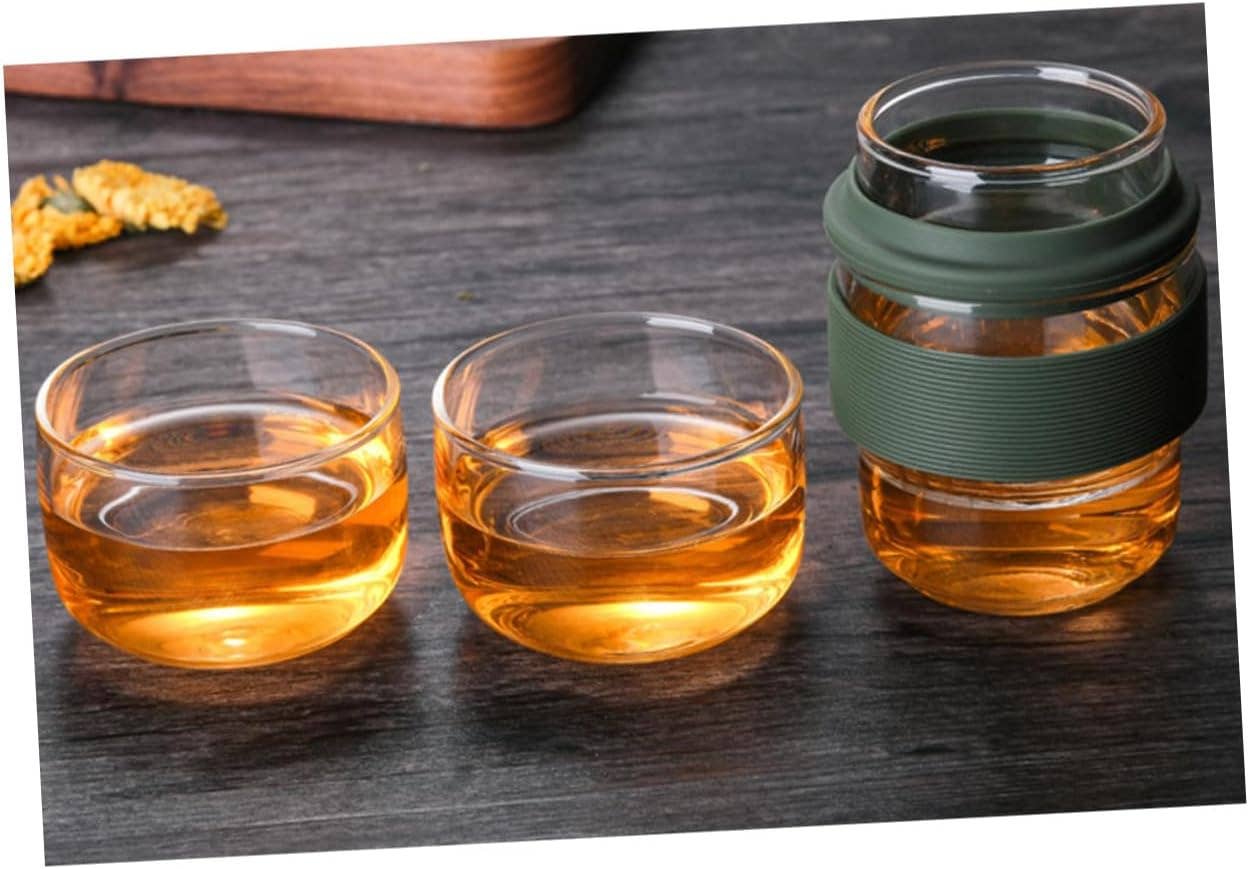 VIGOR – wholesale Tea set – Portable Travel Tea Set with Carrying Case Glass Teapot and Infuser for Loose Leaf Tea3