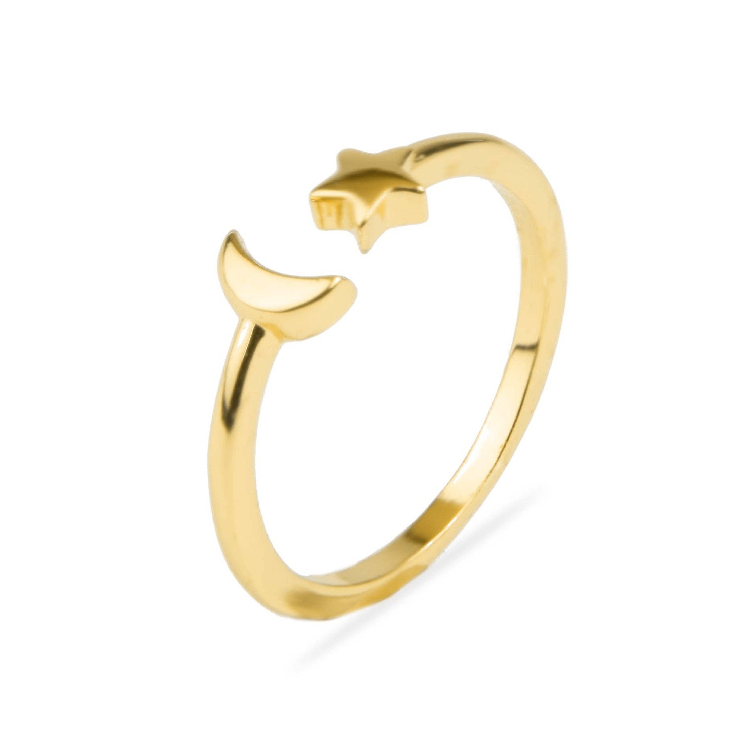 Luxenter – wholesale Band/Stackad Ring – Ring i 18K gult guld - Onsah0