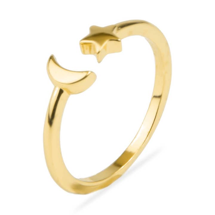 Luxenter – Engroshandel Båndring – Anillo færdiggjort i 18K gult guld - Onsah0