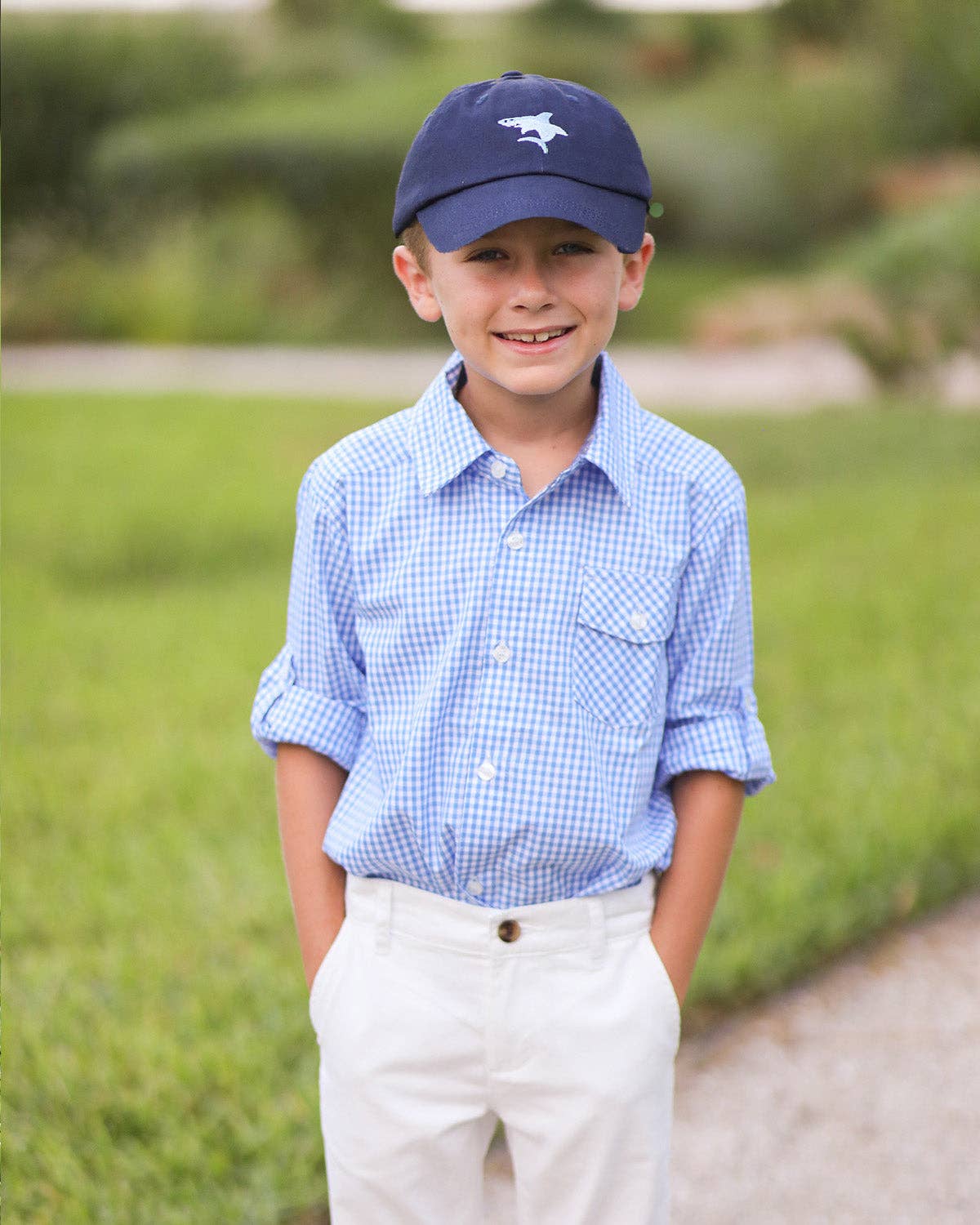Bits & Bows - Wholesale Baseball Cap - Kids - Shark Baseball Hat (Youth)1