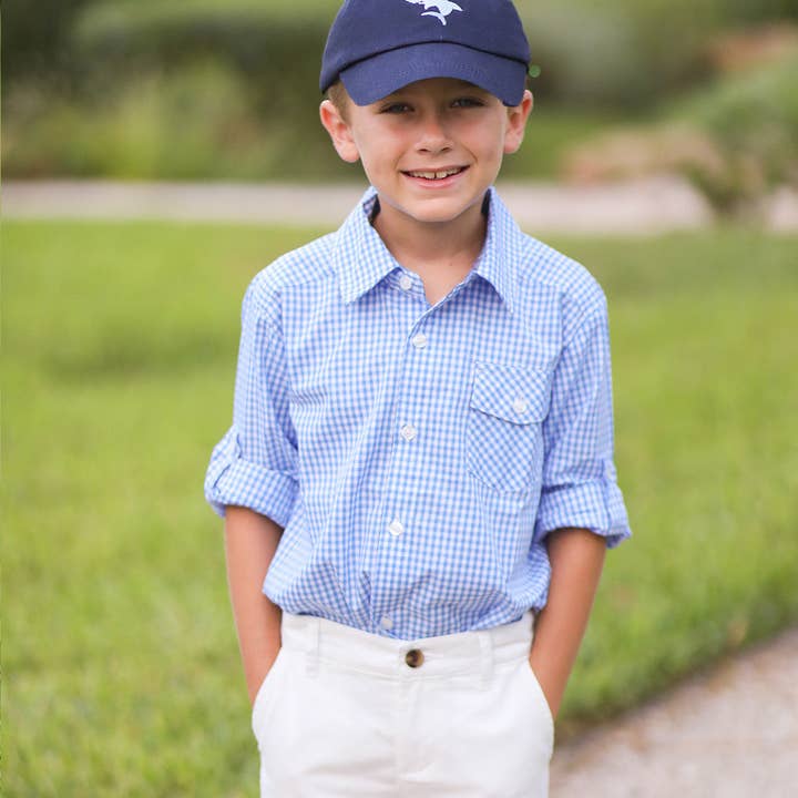 Bits & Bows - Wholesale Baseball Cap - Kids - Shark Baseball Hat (Youth)1