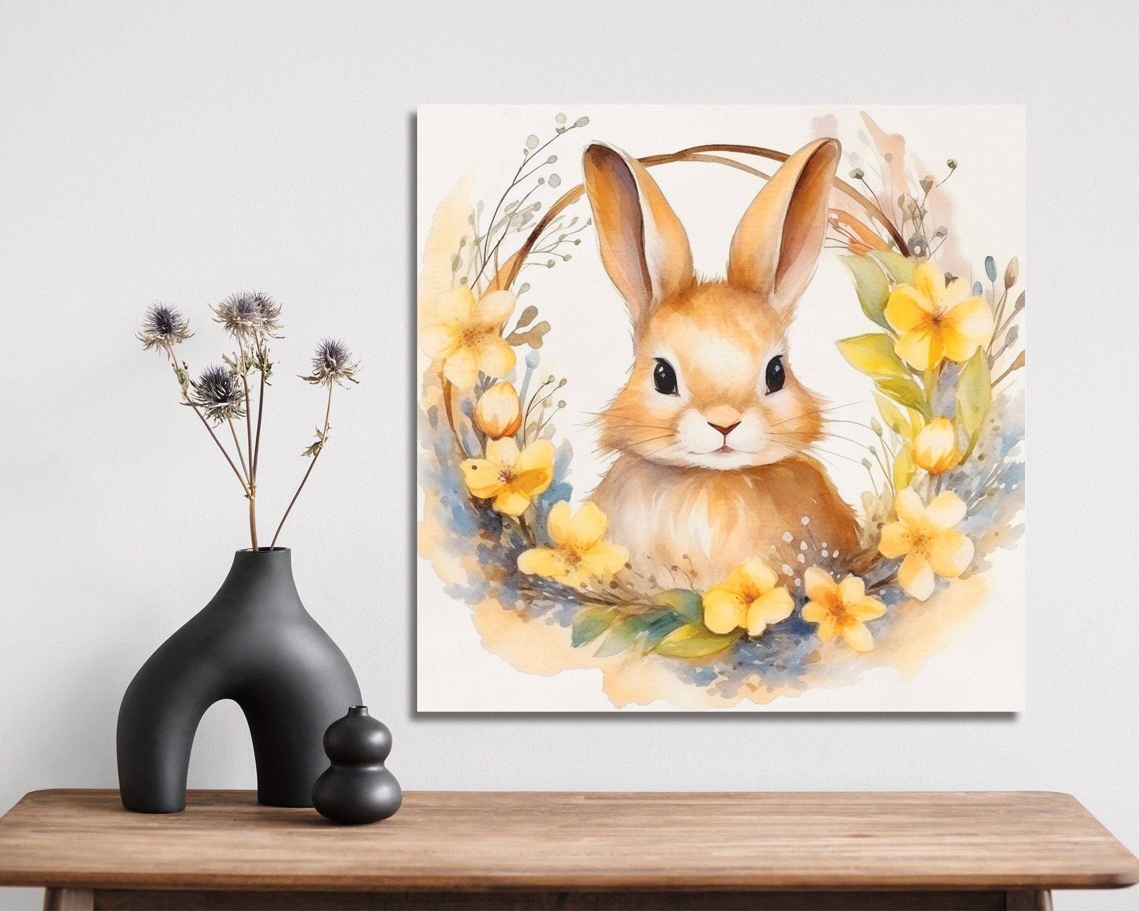 TX USA Corporation - Wholesale Sign - Charming Farmhouse Easter Canvas | Rustic Spring Wall Decor for Home