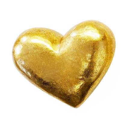 Cuore Capiz 11,4 cm (oro). per la vendita all'ingrosso da parte di Dekorasyon Gifts Decor
