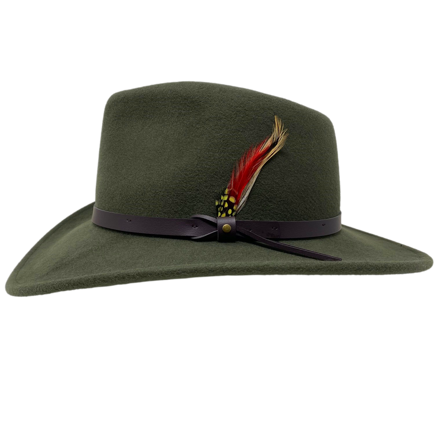 One Fresh Hat - Wholesale Fedora - Unisex - Outback Wool Crushable Hat2