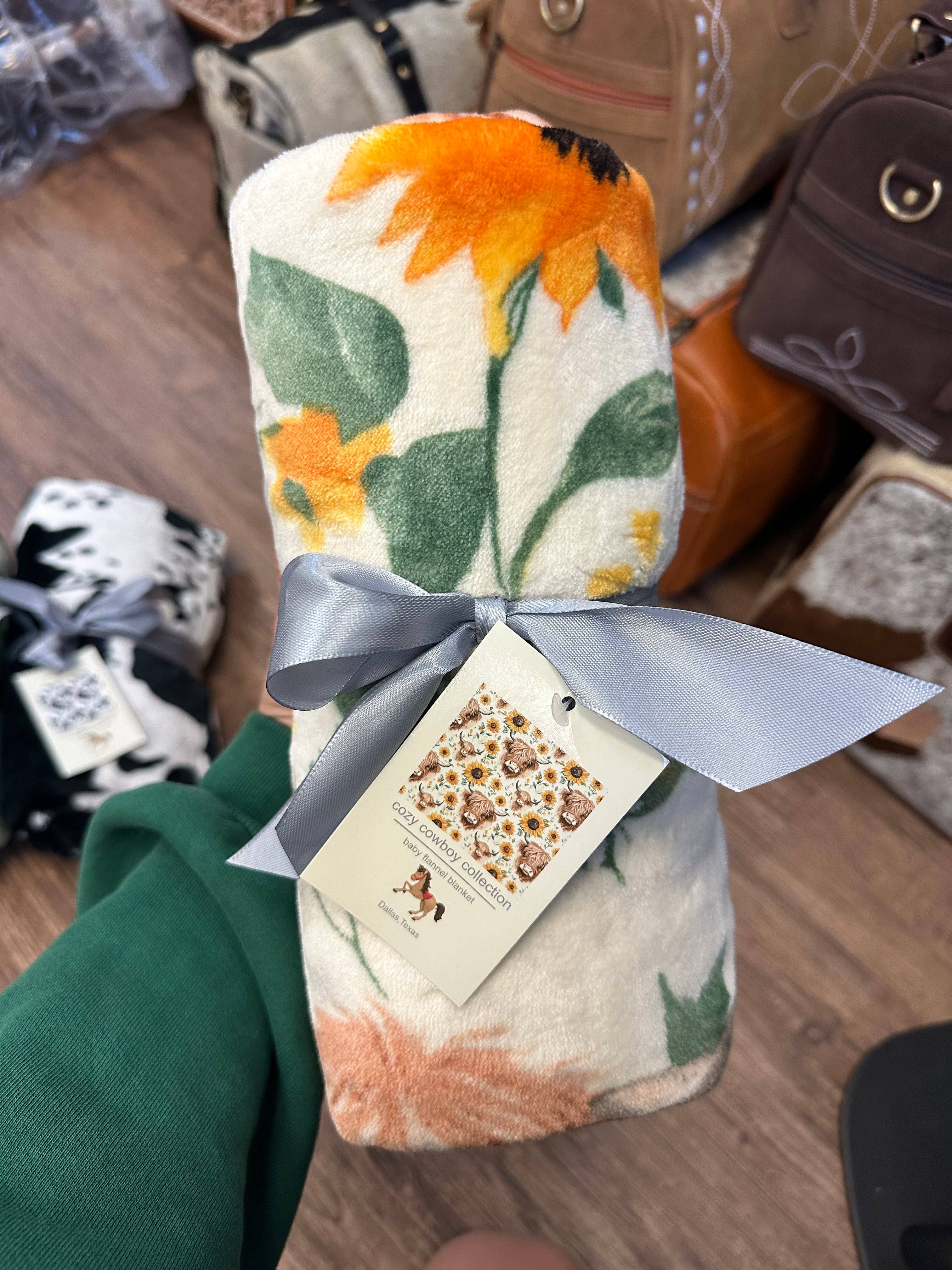 Sunshine Home Textile – Cobertor de cama por atacado – Coleção Aconchegante de Cowboy Ocidental para Bebé Manta de Pelúcia3