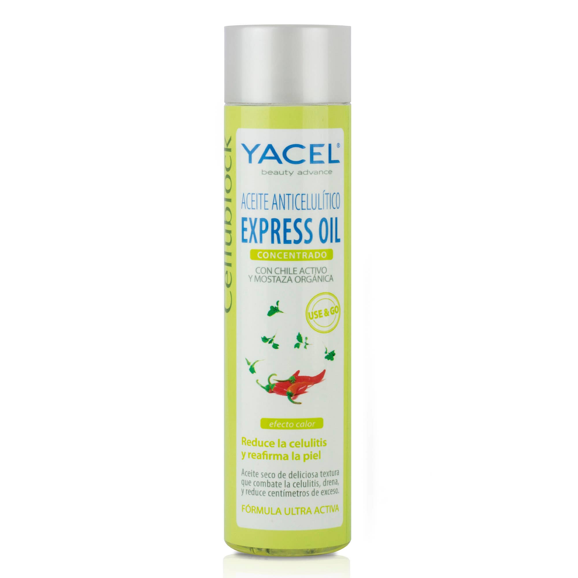 Laboratorios Phergal - Vendita all'ingrosso Olio bagno/corpo - Yacel Cellublock Express Oil olio anti-cellulite a rapido assorbimento0
